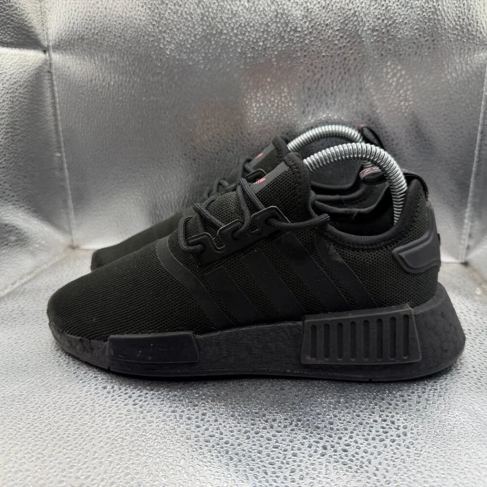 Size 5.5 Adidas NMD R1 Prime Blue Black Womens‎ Lace-Up Athletic Sneakers GX8312